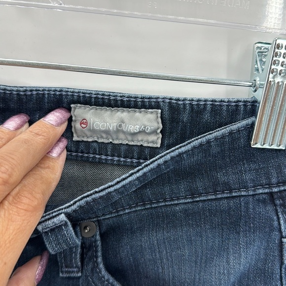 Adriano Goldschmidt dark wash Farrah skinny high rise contour 360 versatile - Picture 3 of 11